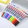 12pcs/Lot Creative Floating Pen Colorful White Board Painting Graffiti Writing Pens Students Erasable Markers for Kids Education Toys Mixed