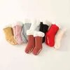 Winter Baby Socks Cute Thicken Warm Kids Sock Thermal Cotton Newborn Toddlers Girls Boys Anti Slip Floor Socks Years J220621