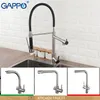 GAPPO robinet de cuisine cascade robinets d'eau de cuisine robinet mélangeur d'eau robinets de cuisine évier eau mitigeur T200424