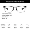 Occhiali da sole Occhiali da lettura multifocali progressivi Occhiali da uomo Pochromic Anti-blue Light Presbyopic TR90 Frame Flexible 150 200Occhiali da sole