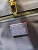 Luxury dubbel brödväska läder shopping designer väskor mini handväska purses kvinna koppling handväska axel tote crossbody handväskor kedja ba 261o