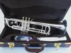 Stradivarius Top Trumpet LT190S-85 Музыкальный инструмент Bb Труба позолоченная профессионального уровня