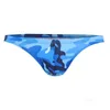 Men's Swimwear Camouflage Mens Swim Briefs Bikini Sexy Swiming Trunks For Man Swimsuit Bathing Suit Beach Shorts Gay Desmiit 277D