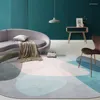 Teppiche Ovale Teppiche Nordisches Wohnzimmer Modernes Schlafzimmer Teppich Warme Bodenmatte Anti-Rutsch-Heimbereich Teppich KidCarpets