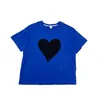 T-shirty chłopcy i dziewczęta Miłość Krótko-rękawowa koszulka 2022 Summer Korean Style Trendy Boy Lose Bottom Shirt Topt-Shirts