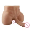 20 cm Prawdziwe męskie Body Dildo Penis Gay Samica Masturbator Anal Ass Doll Realistyczne Seksowne Zabawki Dla Lesbijki Kobiety Dorośli 18+