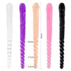 370mm Extras Long Soft Double Head Dildo Toy For Adult Flexible Jelly Vagina Anal Women Gay Lesbian Ended Dong Penis Artificial Beauty Items