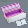 Silicone Soap Mold 1200ml Rectangular Toast Cake DIY Wooden Box with Separated Partition Baking Accessories Making 220601