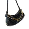 Новая цепная сумка с цепью Olock Crossbody Bag Luxury Designer Dimbag Crocodile Photle Кожаный плечо Bagspz7p#