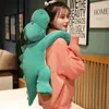 35/55/75cm Soft Plush Toys Pillow Stuffed Animals Dinosaur Husky Pillow Toy For Children Pink Pig Doll Girls Baby Christmas Gift LA459