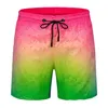 Moda mens shorts designers placa curto ginásio malha esportiva secagem rápida swimwear impressão homem s roupas nadar calças de praia tamanho 210s