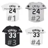 프랭크 토마스 화이트 삭스 야구 저지 시카고 켄 그리피 주니어 Paul Konerko Bo Jackson Scott Podsednik Joe Crede Juan Uribe Jermaine Dye Black White Grey Size S-4XL