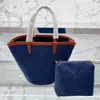 Hoogwaardige dames cabas canvas draagtas Paris Brand Letter Borduurbakken handtassen strepen winkelen schouderhandtas luxe ontwerpers tassen tassen