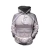 Herren Hoodies Sweatshirts Moon Knight Mark Spector Kostüm 3D Gedruckt Pullover Cosplay Spiel Anime Cartoon KapuzenjackeHerren