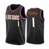 Écran Impression de basket-ball Tre Mann Jersey Dayron Sharpe Blue noir blanc orange rouge beige violet équipe couleur pour les fans de sport