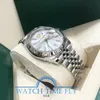 Fashion Hot Selling Clockes 41mm 126334Watch Fluted Blue Roma Dial Jubilee Armband Men Automatic Wristwatch