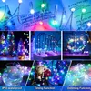 Saiten LED Smart Girlande Weihnachtsbaum Lichter String App Steuerung Outdoor RGB Fee Lampen Für Camping Zelt Indoor Party Einstellung DecorLED