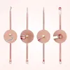 Acne needle squeezing set beauty salon special blackhead tweezers tool stainless steel eight piece