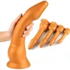 NXY Anal Toys Long Plug Dildo Big Butt met Suction Cup Vagina Vrouw Masturbator Prostaat Massage Erotisch seksspeelgoed voor mannen Vrouw 220506