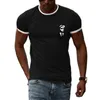 Vintage T-shirt för män 3d norlon Motorcykel Kortärmad Lös Oversized T-shirt Herr T Modekläder Topp Camiseta 220712