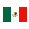 Bannerflaggar anpassade 90 150 cm polyester skärmtryck mexikansk flagga utomhus mexico flagga