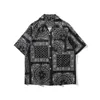 Bandana T -shirt mannen dames streetwear paisley s hiphop korte mouw strand mannelijke kleding Harajuku 2022 Summer1