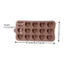 Heart Chocolate Molds 15 Cavity Diamond love Shape Silicone Wedding Candy Baking Molds Cupcake Decorations Cake Mold 3D