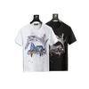 2022 T-Shirt Paris New Alphabet Print Designer Luxury Short Sleeve Fashion T-Shirt Quality Quality Asia Size M-3XL HFG2