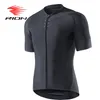 Rion Cycling Men S vélo noir Jerseys Chardons courts Motocross Mountain de Mouclène Downhill Racing Road Bicycle Tops 220614