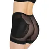 Kobiet czopiarki Kształtownik Butt Lifter Shapewear z wyściełonymi Metkami Mesh Mesh Oddychający Fałszywe pośladki Hip Kształtowanie Spodnie Waist Trainer Y220411