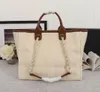 Umhängetasche Einkaufstaschen Classic Deauville Denim Bags Chain Tote Sandbeach Wollfilz Designer Canvas Einkaufstasche Lederketten Handtasche Marke Luxurys Damen Emb