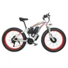 Smlro XDC600 26 Inch Double Motor Electric bicycle 4.0Fat tire 48V 22.4AN 2000W 55kM/H 65km Mileage Hydraulic brake Electric Bike SHIMANO 21 speed Beach E-Bike For Adult