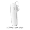 M165 Kablosuz Bluetooth Kulaklı Kulak içi tek Mini Kulakbud Eller Smart Mobil Cep Telefonu için Mikrofonlu Ücretsiz Çağrı Stereo Müzik Kulaklığı