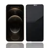 Sekretess Anti-Peeping Anti-Spy Glass Screen Protector för iPhone 14 13 12 11 Pro Max XR XS 6 7 8 Plus Full Cover Hempered Glass in Retail Box