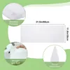 Sublimation White Blank Towels Microfiber Dish Drying Cotton Thick Hand Towel Blanks for Bathroom