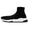 Balencigas Balencaigas meias sapatos botins designer masculinos femininos famosos speed 2.0 graffiti tênis preto branco bege plataformas treinador