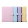 A6 Creative notepads Case Waterproof Macarons Binder Hand Notebook Shell Loose-leaf Notepad Diary Stationery Cover School Office Supplies