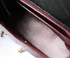 10A 최고 계층 품질의 고급 디자이너 미니 스퀘어 플랩 가방 진짜 가죽 캐비어 램 스킨 클래식 블랙 지갑 퀼트 행