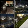 Strings 90/120 LED's Outdoor Solar Powered Lamp Sunlight Grass Fireworks Licht landschap Vakantie Home Garden Decoredled LED