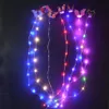 24x DIY Hair Accessories For Women Girls LED Lights String Blink Styling Tools Braider Carnival Night Bar Club Party Gift2767