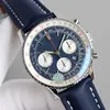 Mens Watches Quartz hareketi izle 43mm paslanmaz çelik kayış kol saati Sier kol saatleri su geçirmez tasarım montre de lüks