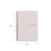 A5 Agenda Planner Notebook Diary Wekelijkse doelgewoonte Schema's Organisator voor school Stationery Officer 220510