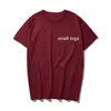 Famous Mens Designer T Shirt Casual Maniche corte T-shirt Estate Coppie Small Logo Cotton TEES Dimensione M-3XL
