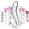 Nxy Sex Products Godes Blackwolf Gode en verre de cristal réaliste avec griffes de pénis, point G, plug anal anal, jeux érotiques pour femmes, couples adultes 1229