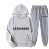 Herenset Women Tracksuit Sets Heren Sport Sweater Hoodies Tracksuits Twee delige set sweatshirts Sweatshirts Sweat Suit 3D Letters Gedrukte Weat Pants Sweatsuits Plus Maat 3xl