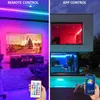 Dizeler Işık çubuğu RGB Renk Bluetooth USB Kızılötesi Uzaktan Kumanda Diyot ile Esnek DC5V TV arka Işığı Homeled LED için uygun