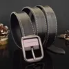 Gürtel hochwertige klassische Kaffee Pin Schnalle Echtes Lederkowskin Modedesigner Taille Gurne Grüne Freizeit CEENTURE Hommebelts