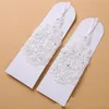 Factory Direct Bride Wedding Hook Hook z koralikami Krótkie zagraniczne rękawiczki handlowe