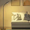 SMART GOLVLAMPLAMA RECHAREGABLE SADLESSLESS GOOSENALK Touch Desk Lamp LED Standing Light 3 Färger Stepless Dimable vardagsrum Ljus stativ Golvlampa