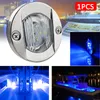 Delar Boat Accessories Marine RV Cold White LED Ljus BALLLAMP RUND ABS DC 12V Vattentät Transom Stern Lightatv ATVATV ATV